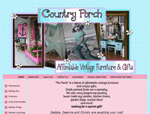 Tablet Screenshot of countryporchlargo.com